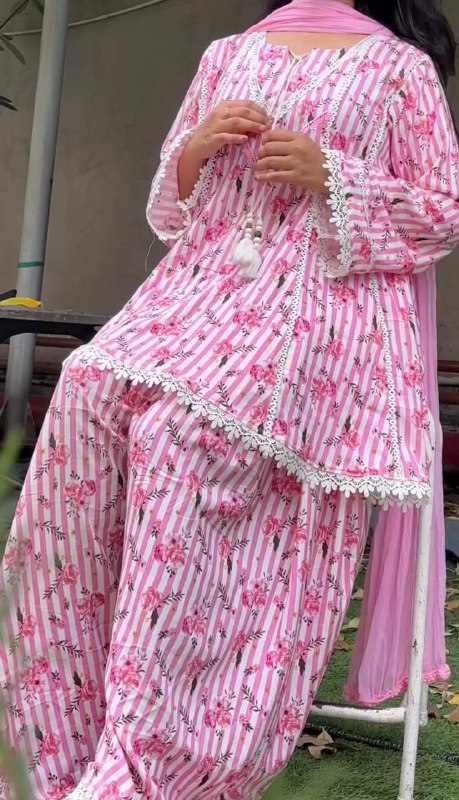 Effortlessly Stylish in Striped Attire