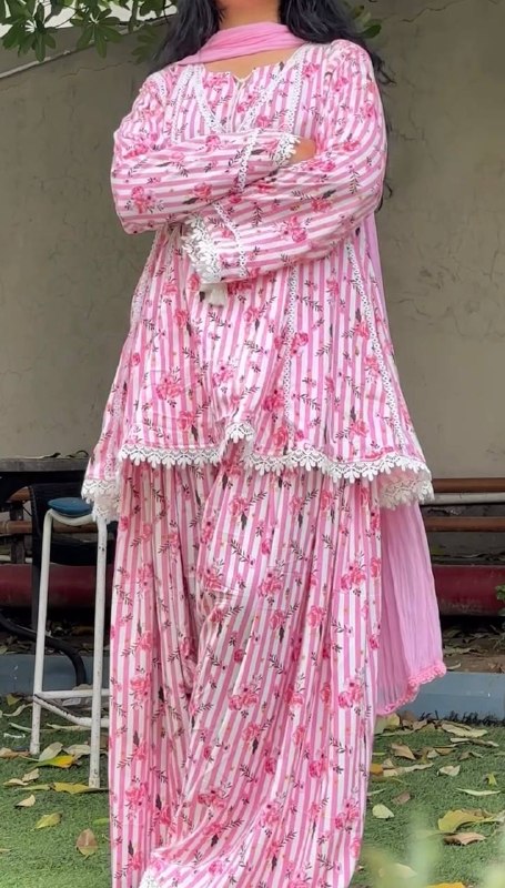 Effortlessly Stylish in Striped Attire