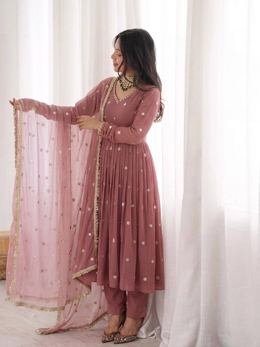 Exquisite Anarkali Suits for Fashion Enthusiasts