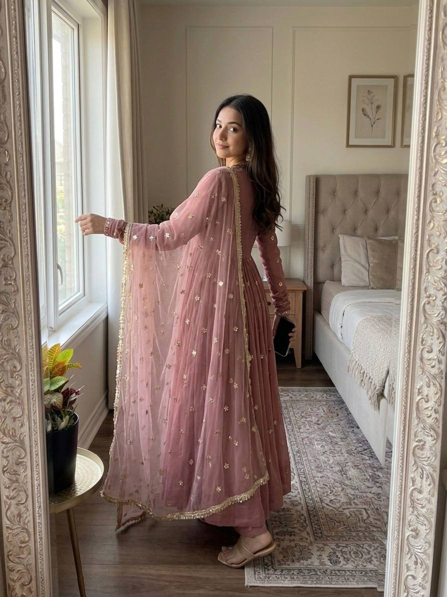 Exquisite Anarkali Suits for Fashion Enthusiasts