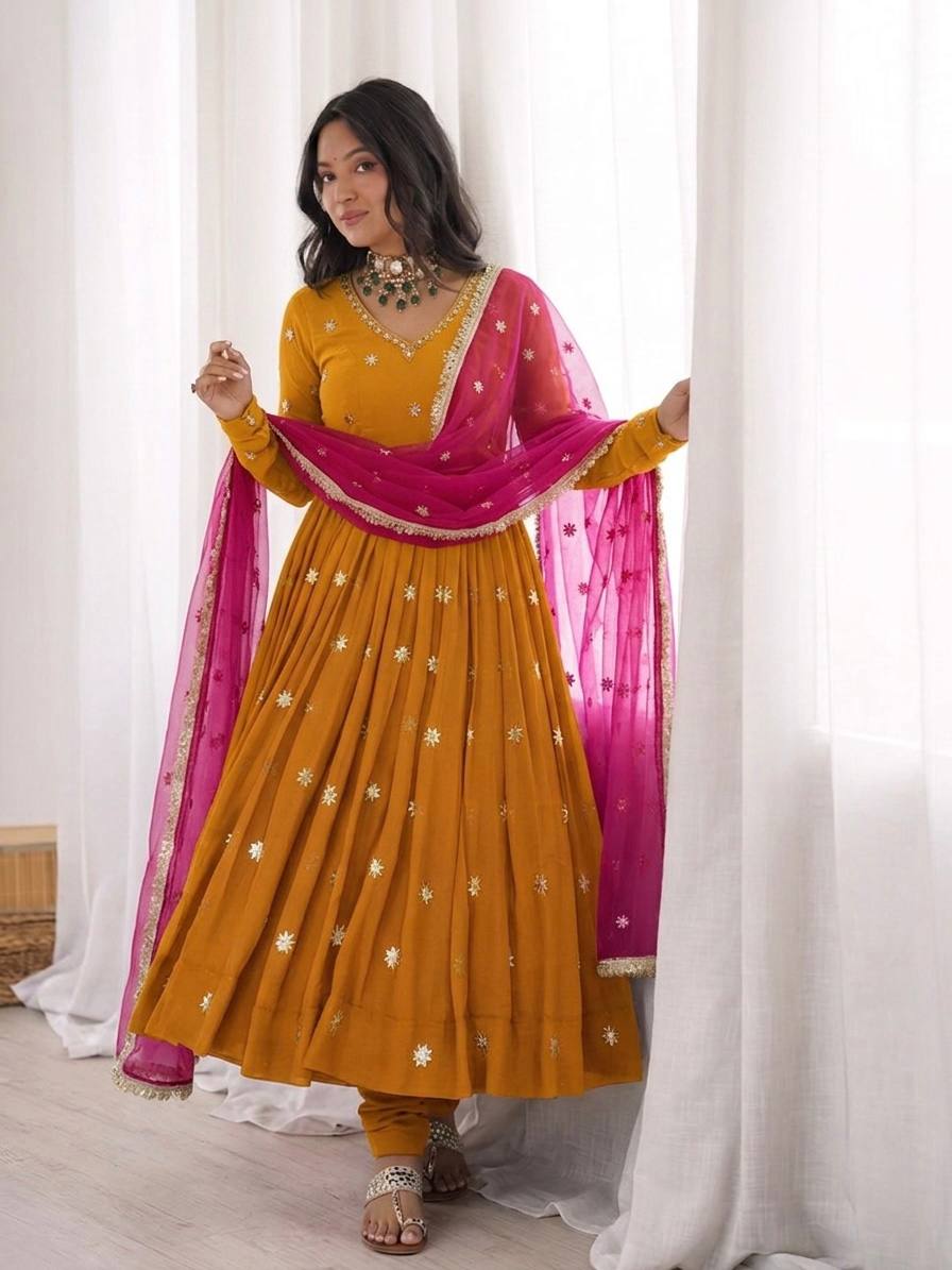 Exquisite Anarkali Suits for Fashion Enthusiasts