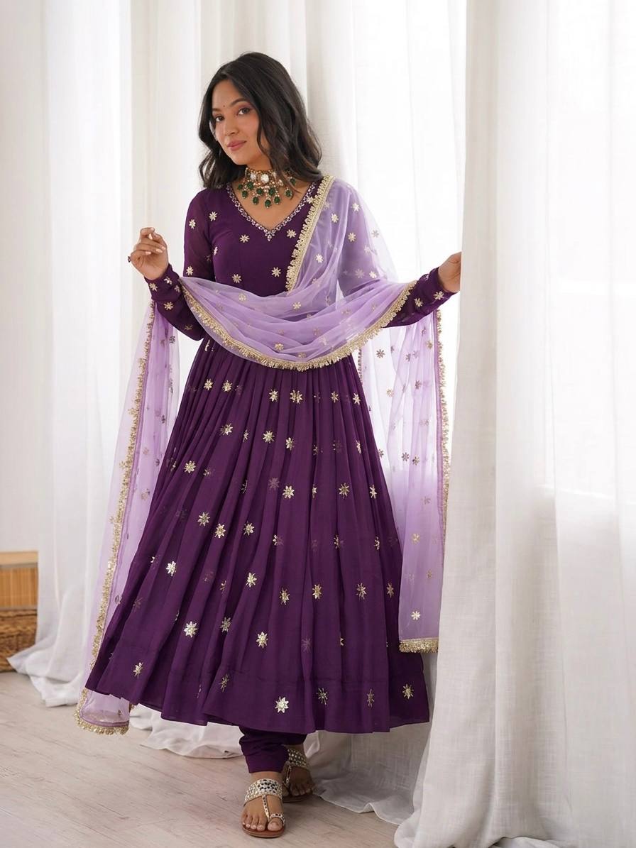 Exquisite Anarkali Suits for Fashion Enthusiasts