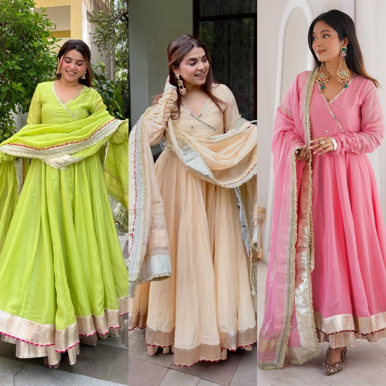 Stylish Moments Captured in Bright Attire