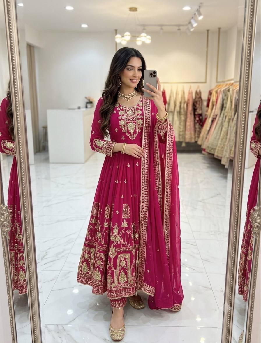 Graceful Anarkali Suit for Special Occasions