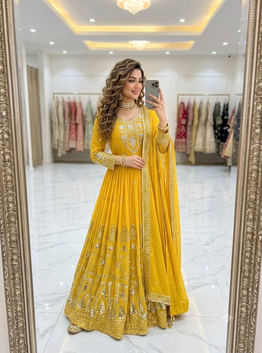 Graceful Anarkali Suit for Special Occasions