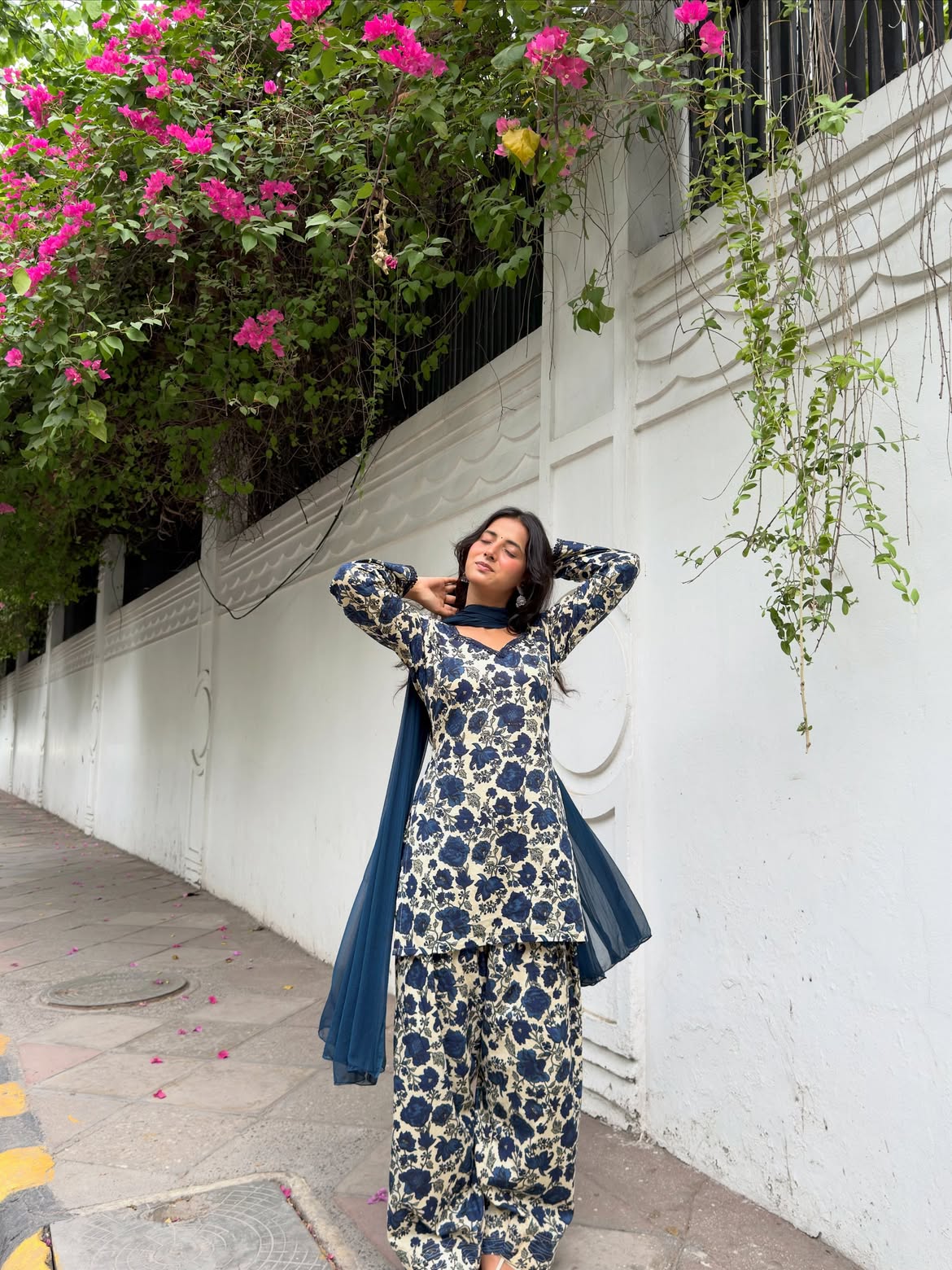 Graceful silhouette perfect for summer gatherings