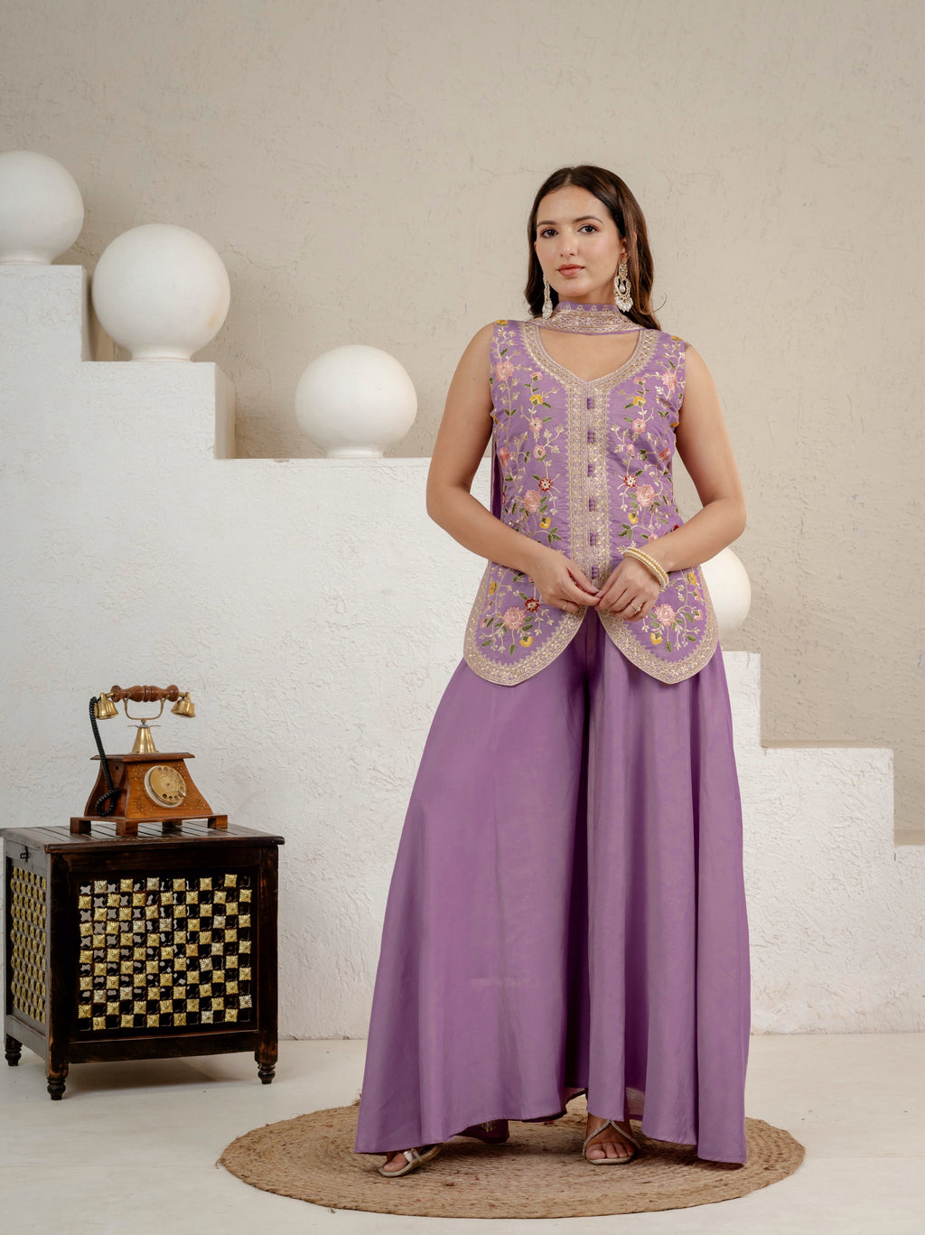 Chic attire perfect for casual gatherings