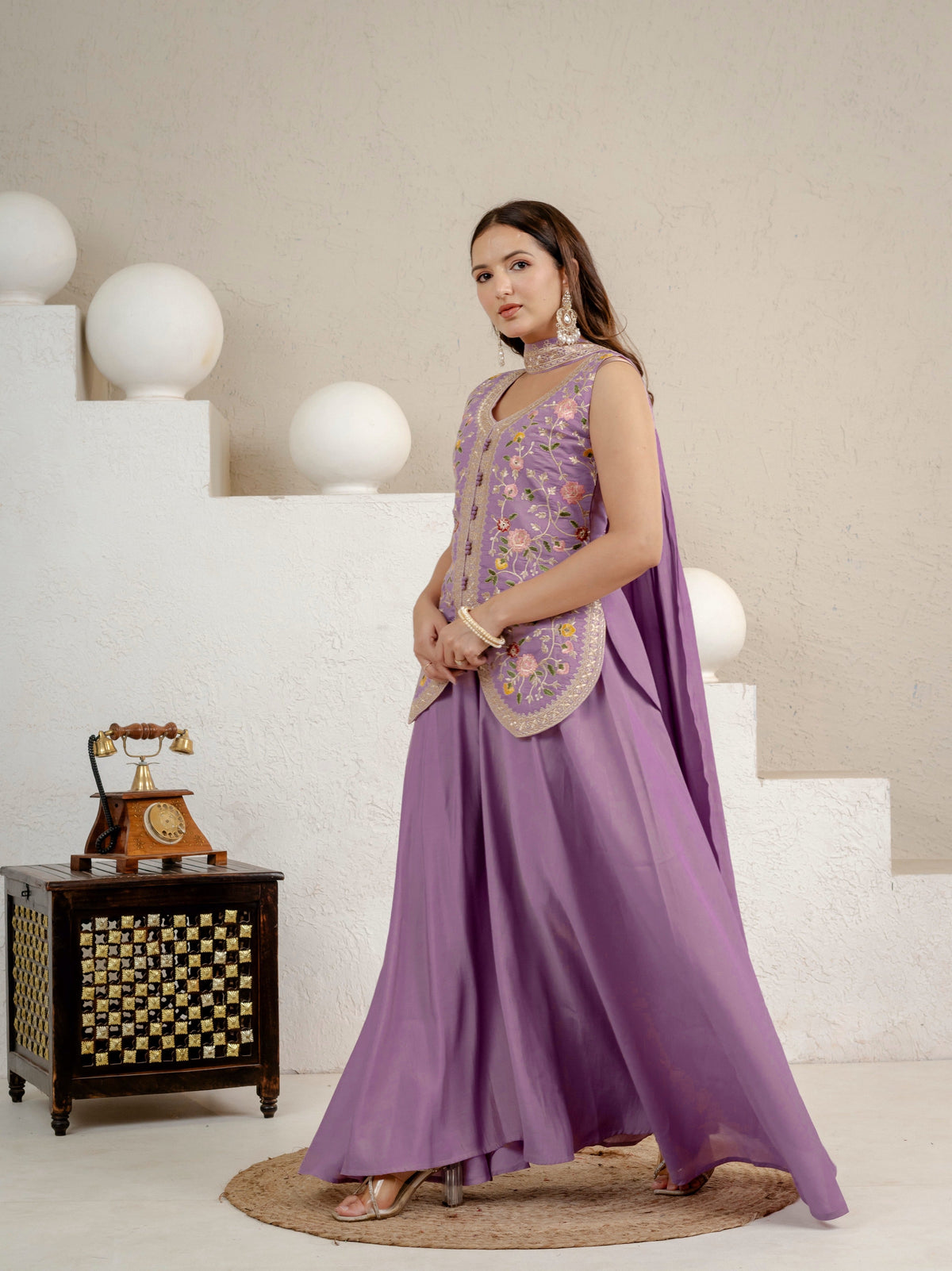 Chic attire perfect for casual gatherings