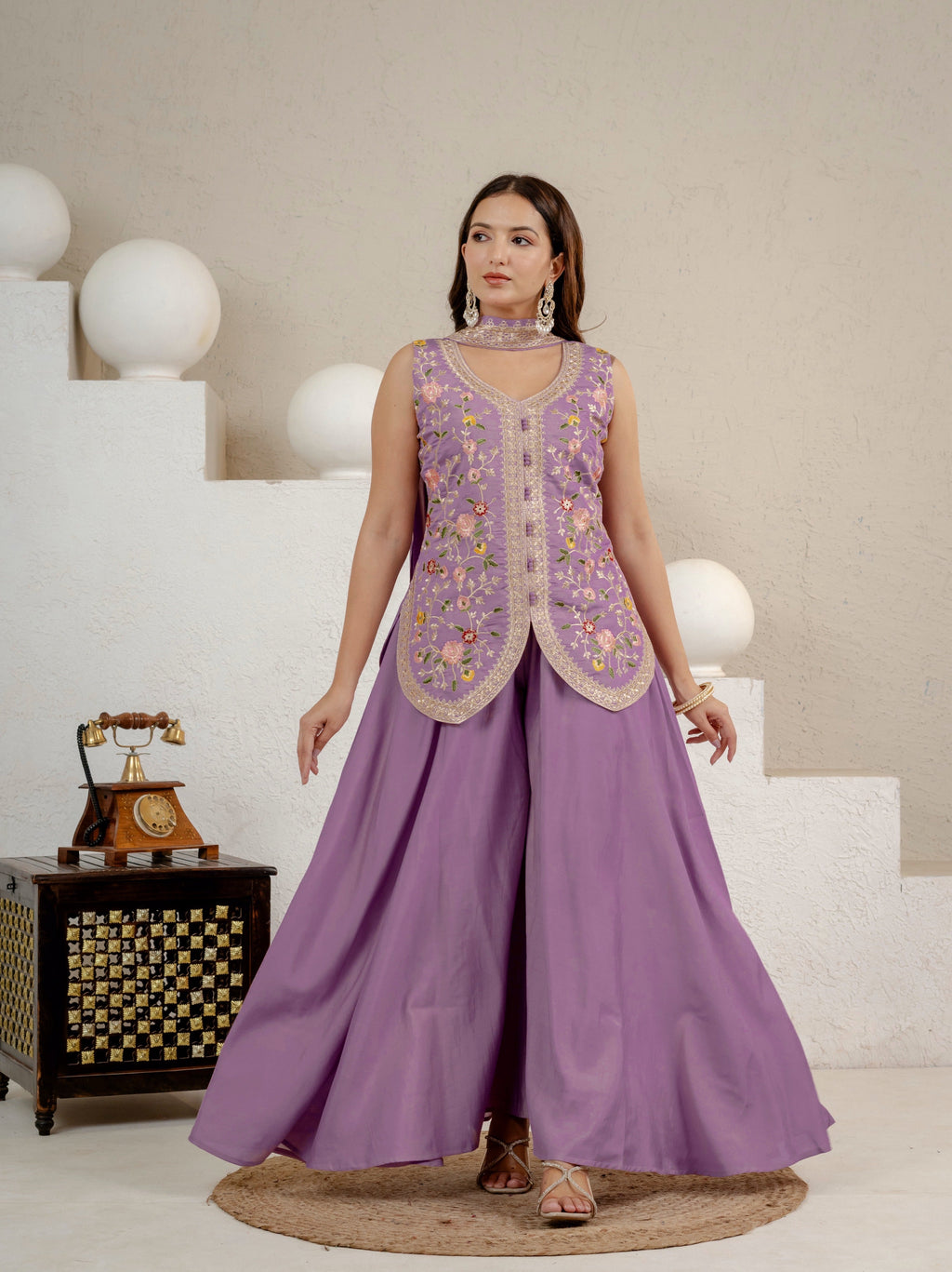 Chic attire perfect for casual gatherings