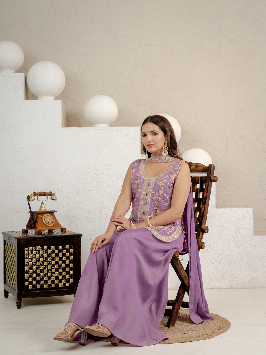 Chic attire perfect for casual gatherings