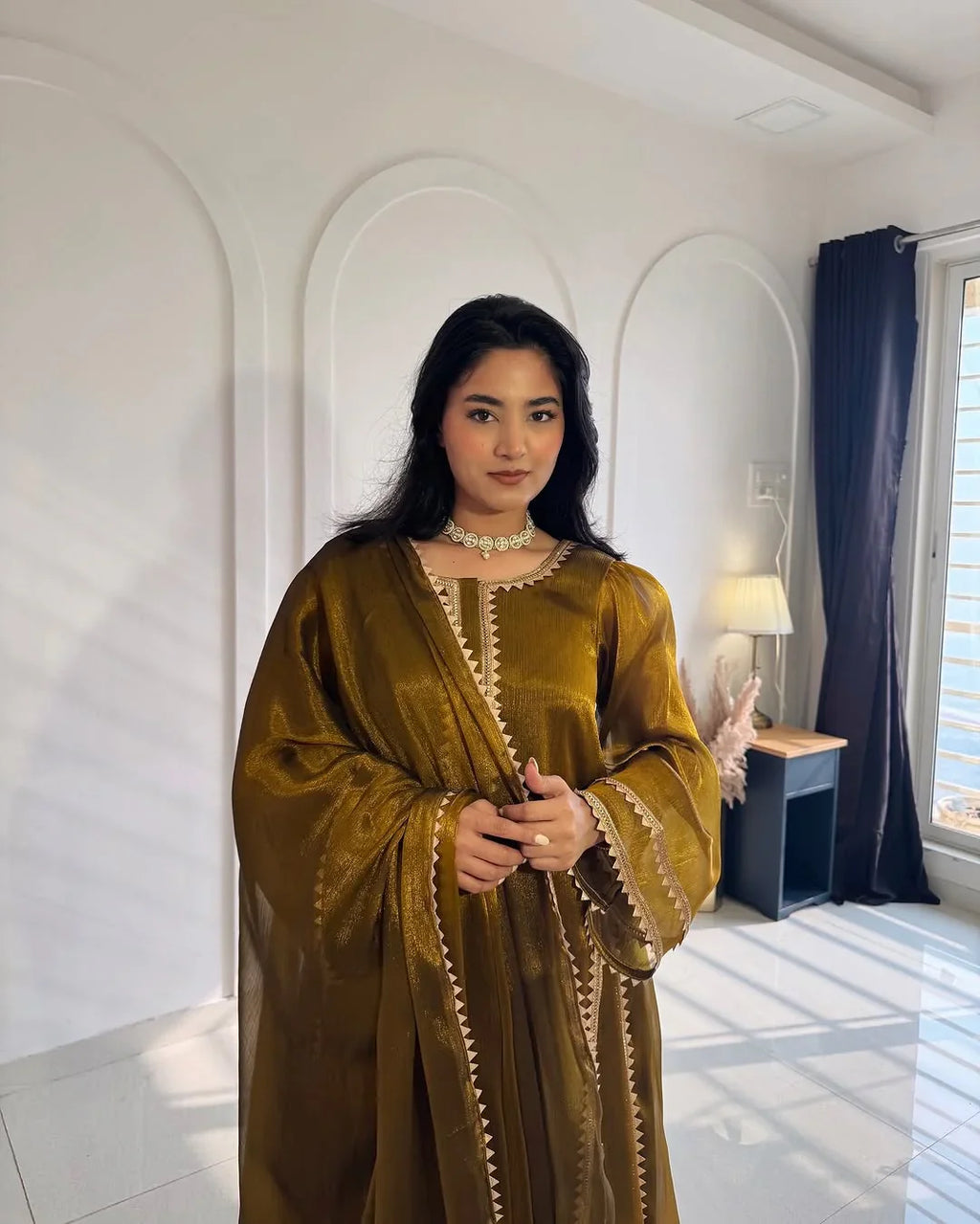 Mustard Elegance A Bold Fashion Statement
