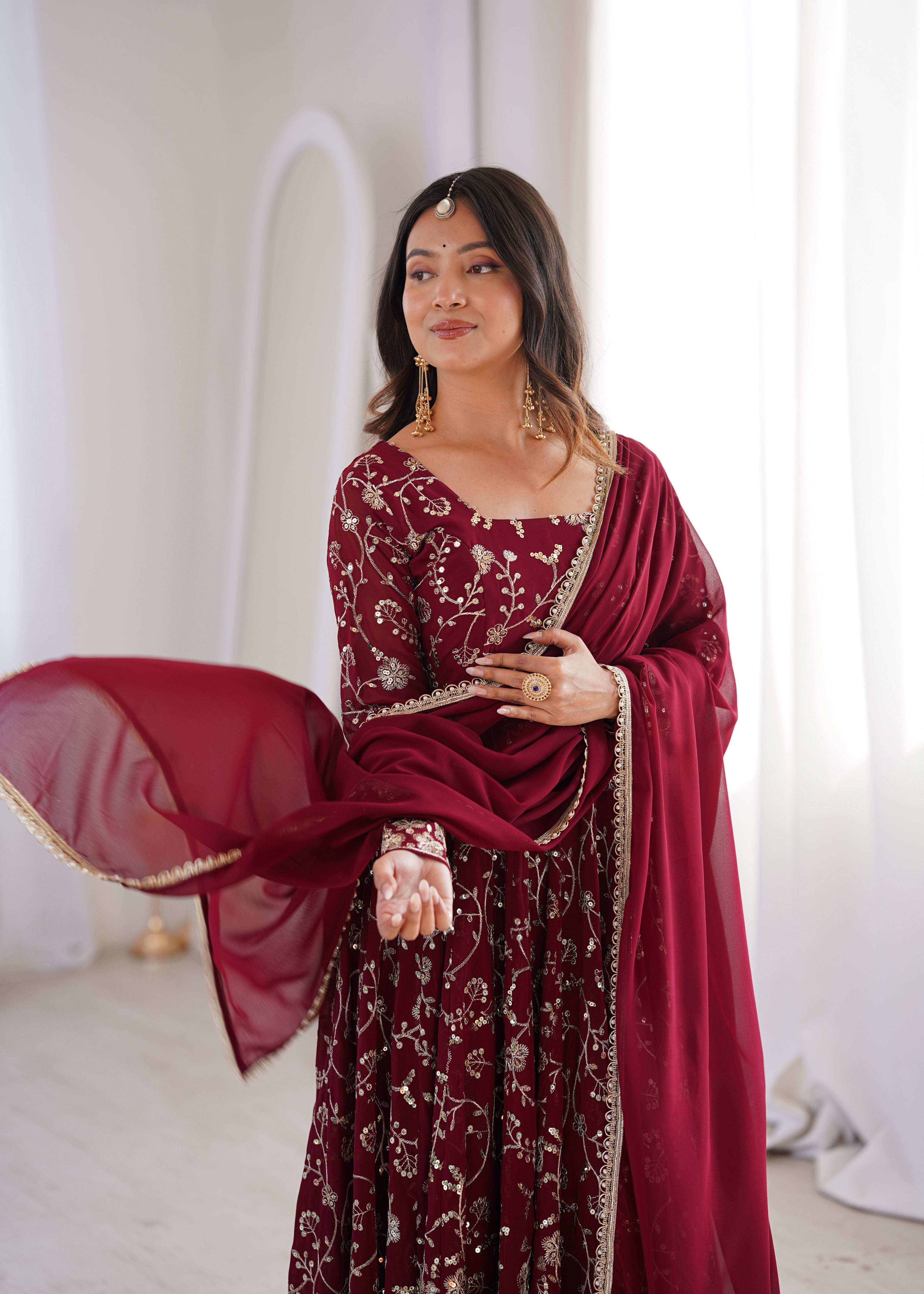 Radiant Elegance Anarkali Dress
