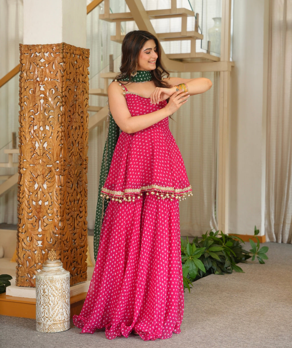 Graceful Floral Suit for Timeless Elegance