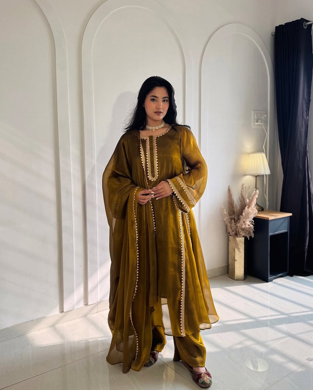 Mustard Elegance A Bold Fashion Statement
