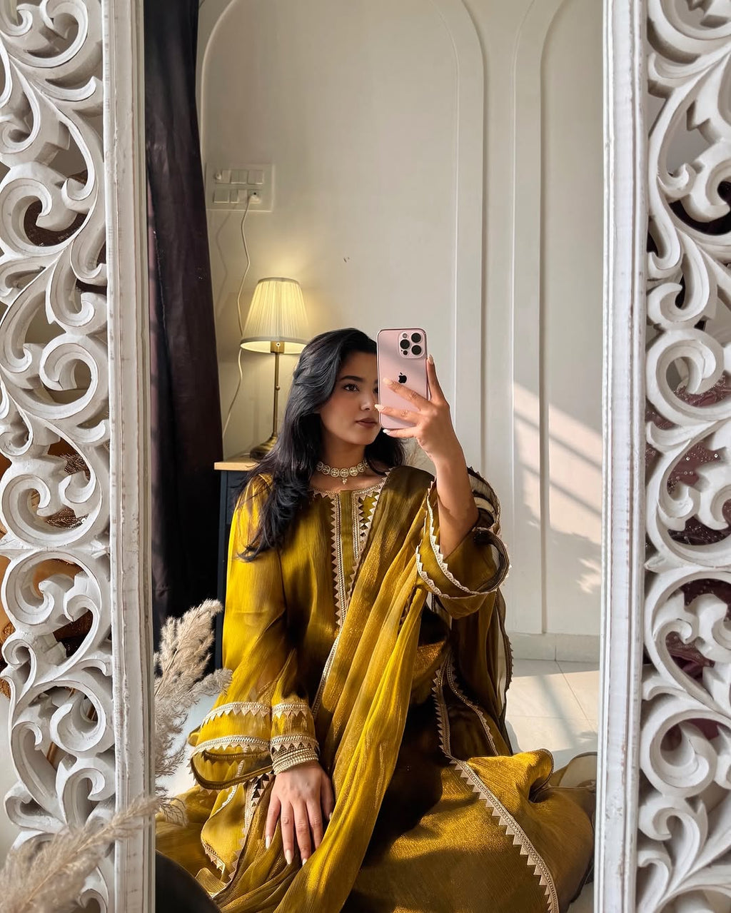 Mustard Elegance A Bold Fashion Statement