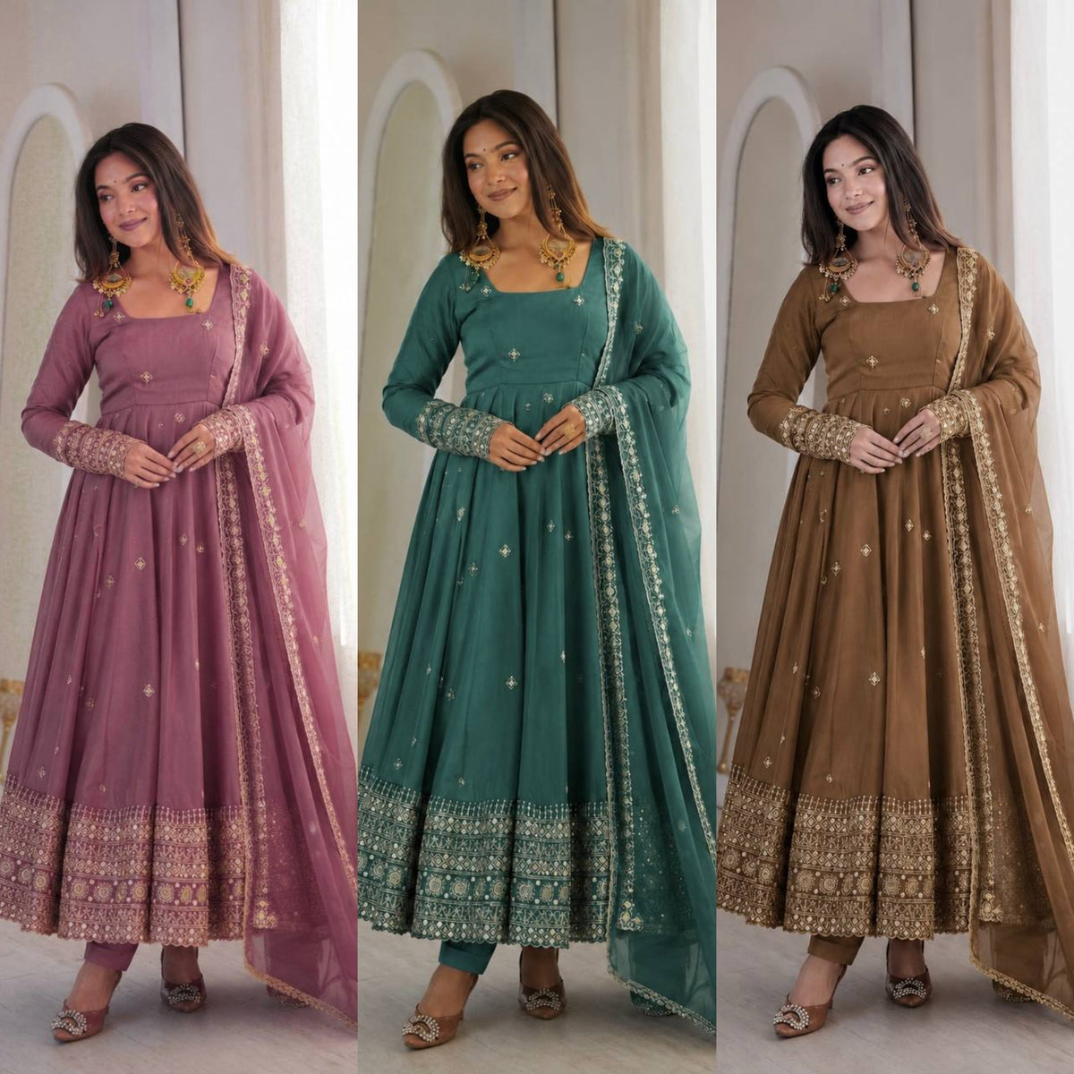 Stunning Anarkali Dress for Women